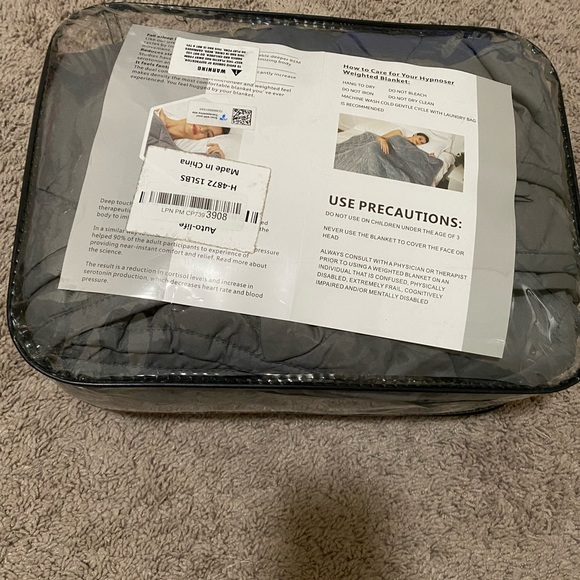 Bedding Weighted Blanket Dark Grey 15 Lbs 48x72 Heavy Blanket Poshmark